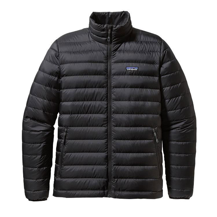 Parka Pluma Down Sweater Jacket Hombre Negro - Imagen 2