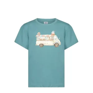 Camiseta verde helados