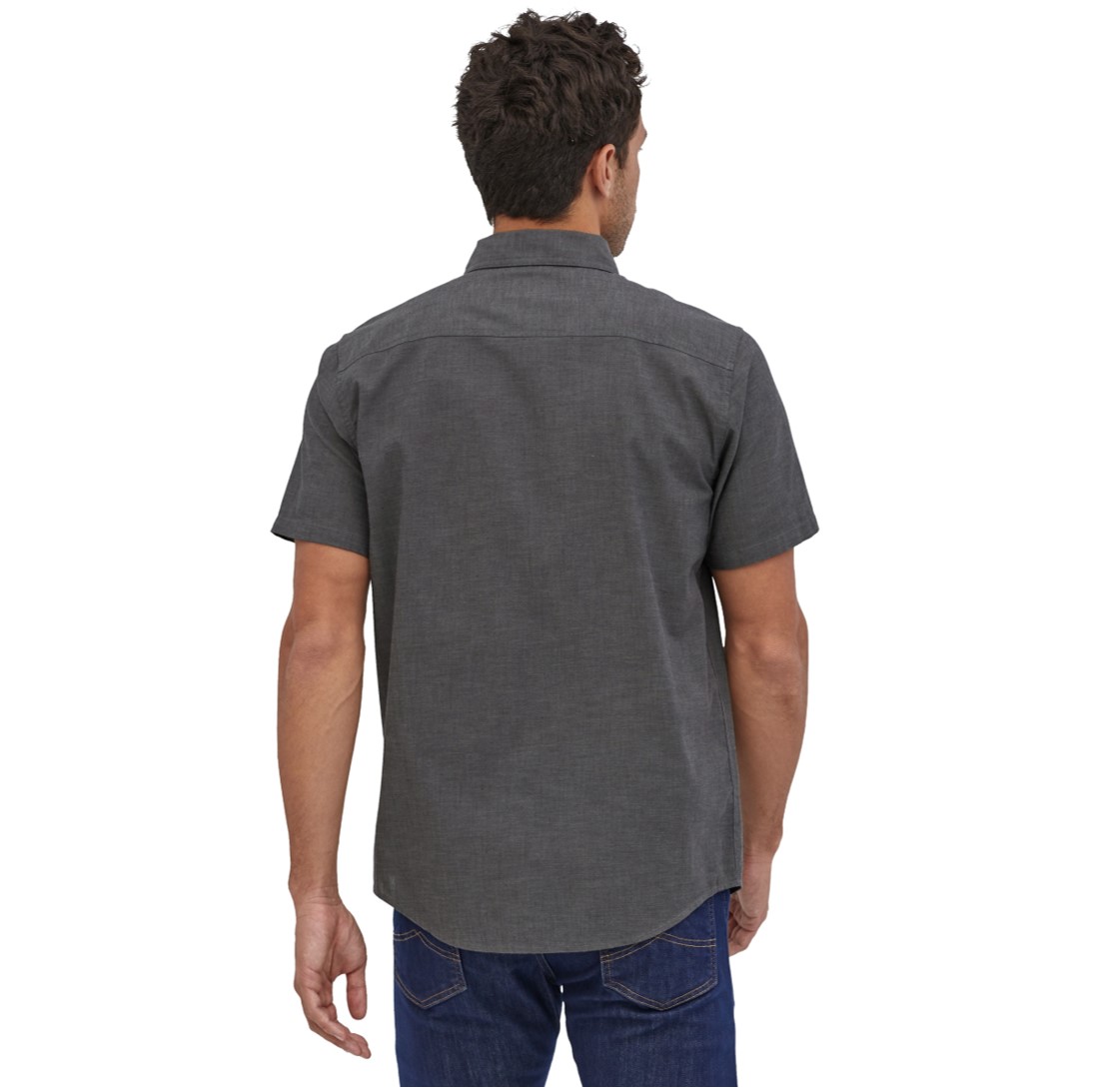 Camisa Bluffside LW Hombre Negra - Imagen 4