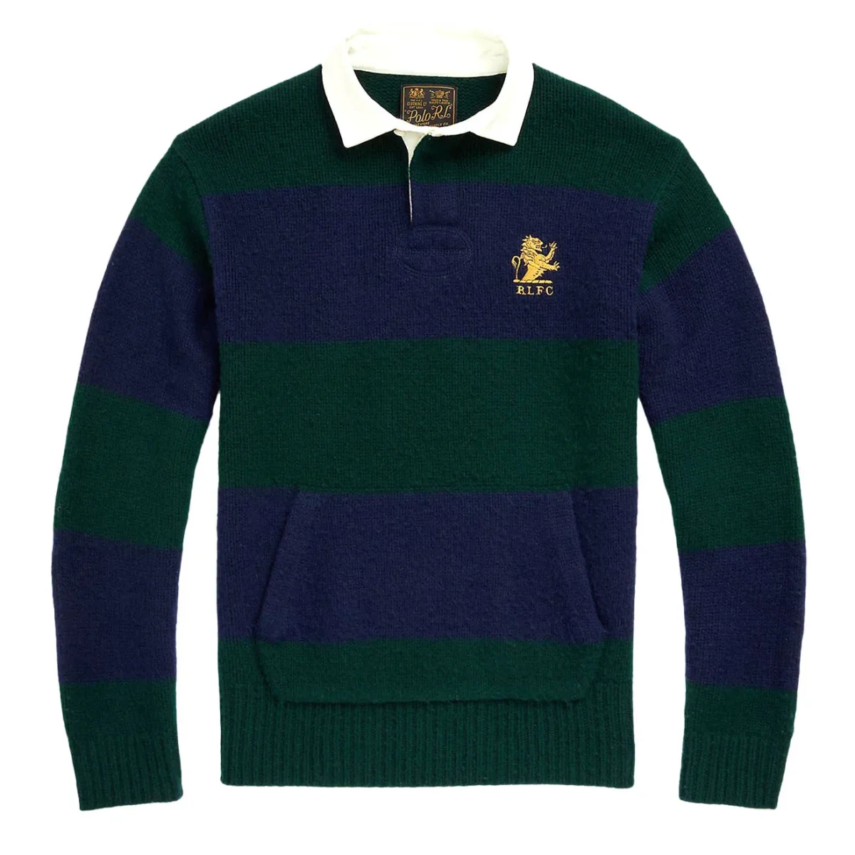Ralph Lauren Polo Striped Wool Cashmere Rugby Jumper - Imagen 5