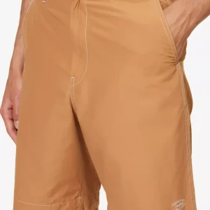 Snow Peak Light Mountain Brown Cloth Shorts