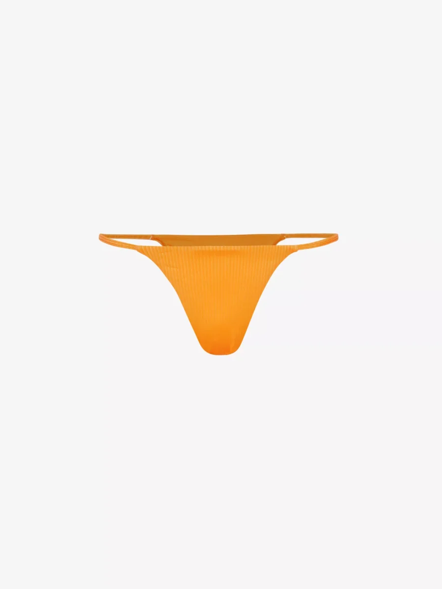 MONDAY SWIMWEAR Barbados High-Rise Orange Bikini Bottoms - Imagen 2