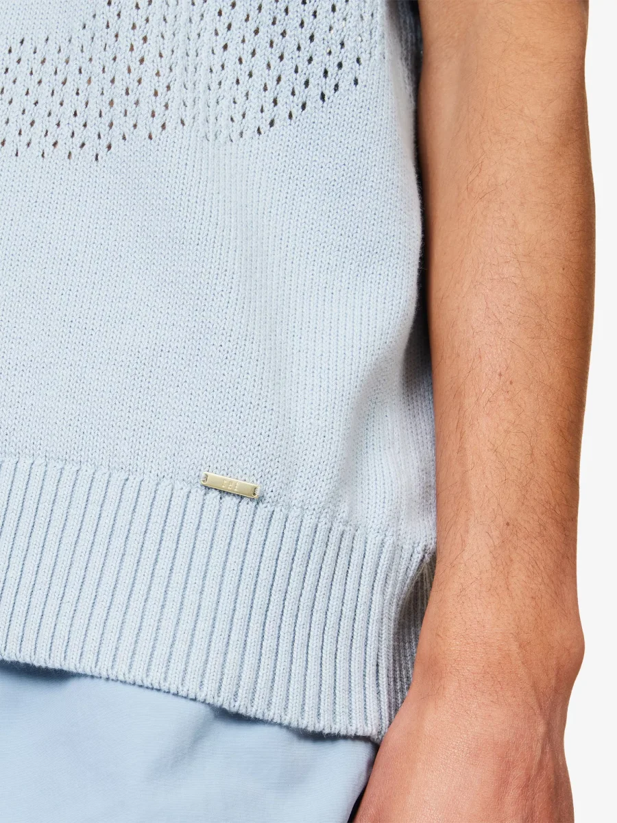 Che Ondas Short-Sleeves Cotton-Knit Polo Shirt - Imagen 6