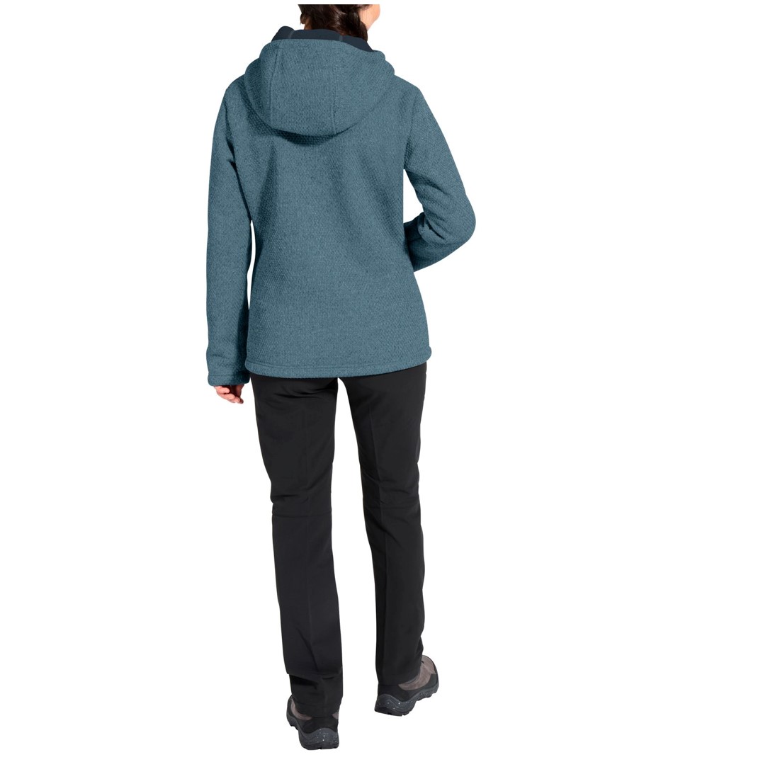Poleron Skomer Hooded Jkt Mujer Azul - Imagen 5