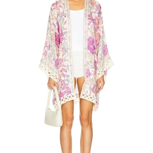 Spell Mojave Lily Floral Print Short Robe