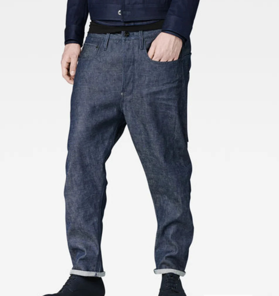 G-STAR Selvedge Type C Loose Tapered Crooy Denim - Imagen 2