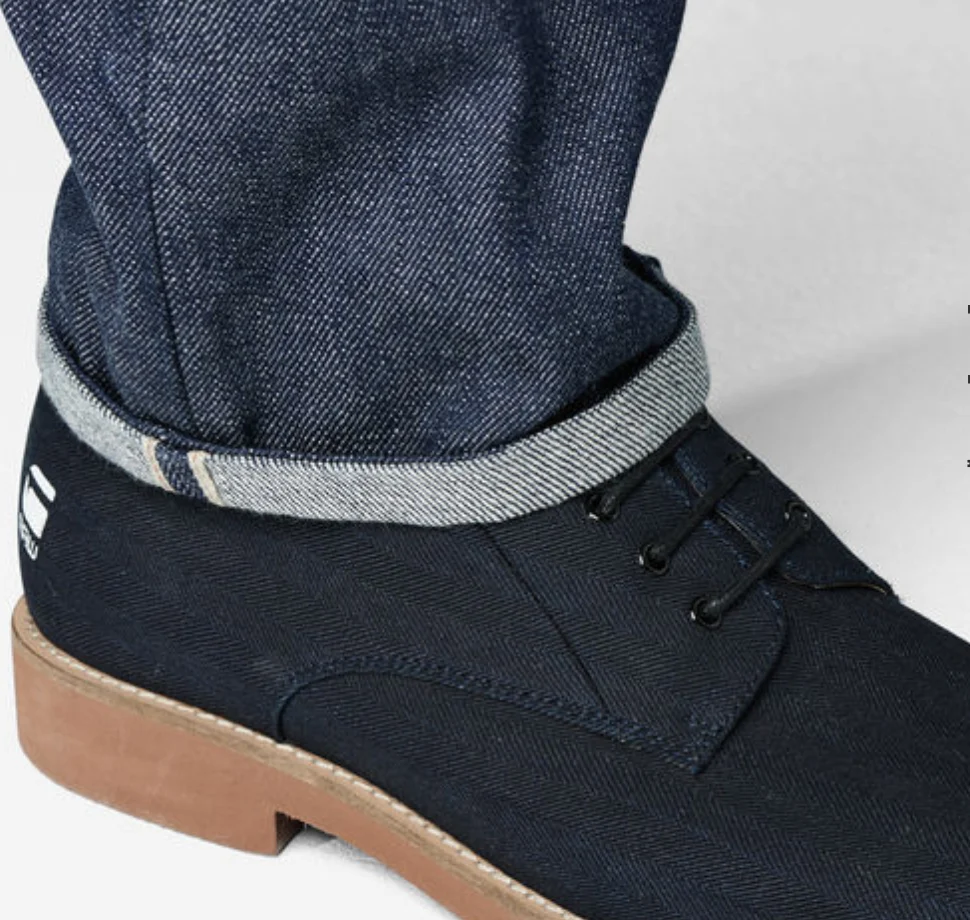 G-STAR Selvedge Type C Loose Tapered Crooy Denim - Imagen 4