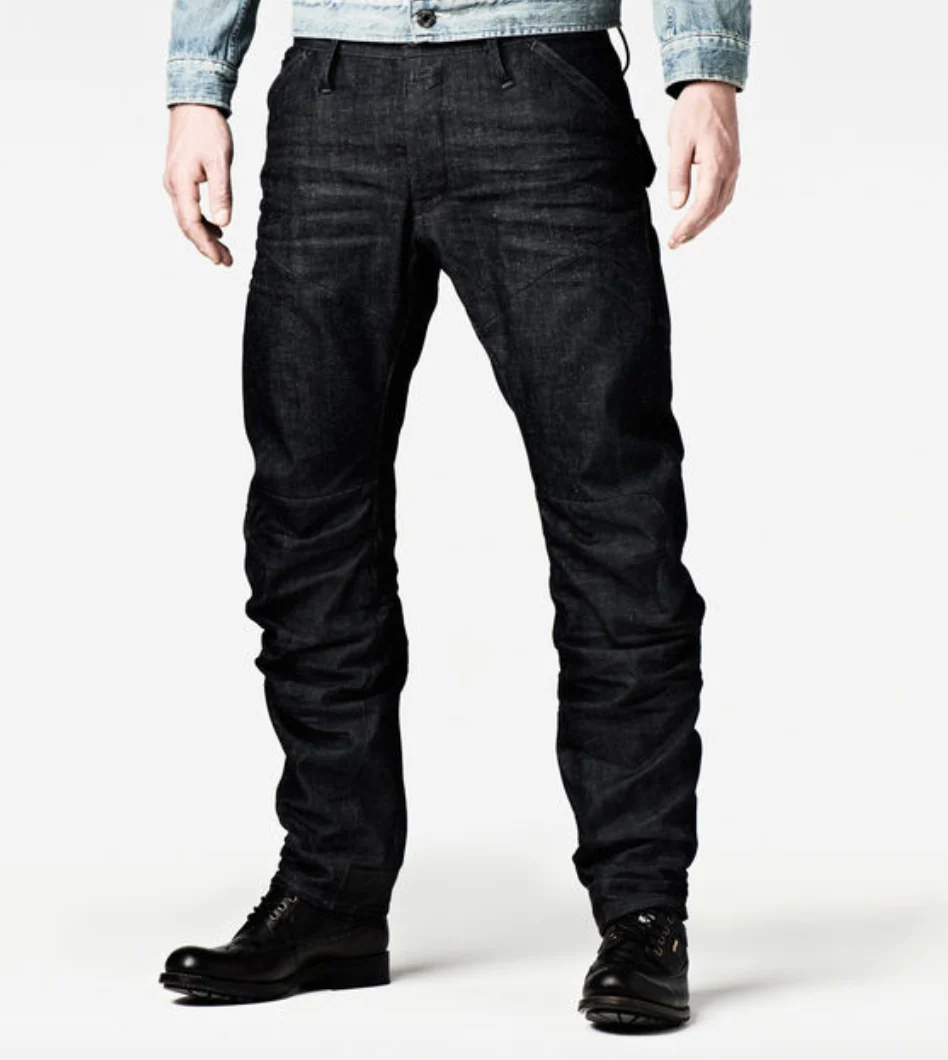 G-Star 5620 Ski Performance Denim Water Repellent Loose Tapered 3D Raw Jeans