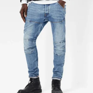 G-STAR 5620 3D Hadron Stretch Denim Medium Aged Jeans