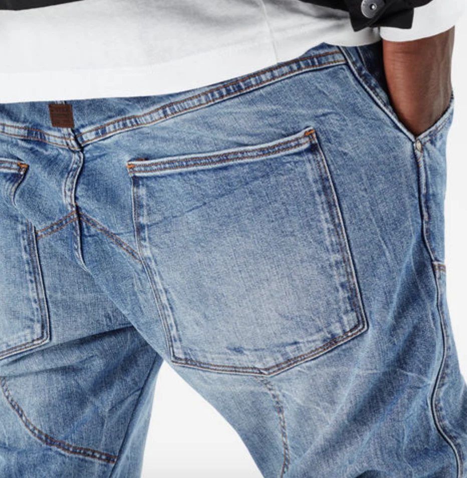 G-STAR 5620 3D Hadron Stretch Denim Medium Aged Jeans - Imagen 6