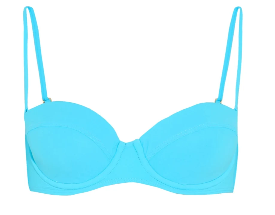 Diane Von Furstenberg DVF Jade Bandeau Bikini Top - Imagen 3