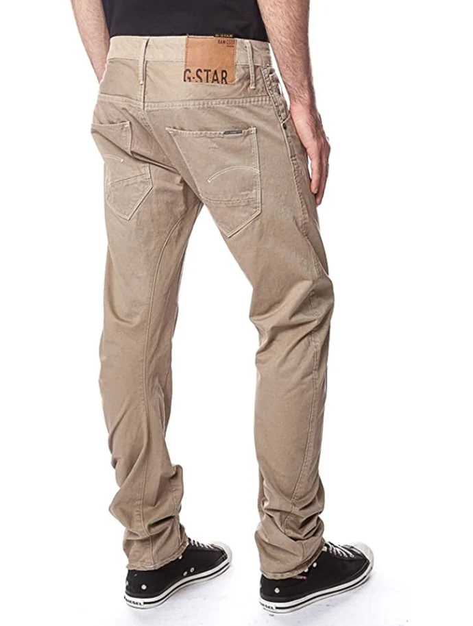 G-Star Arc 3D Slim COJ Grege Berkshire Twill Chino Trousers - Imagen 3