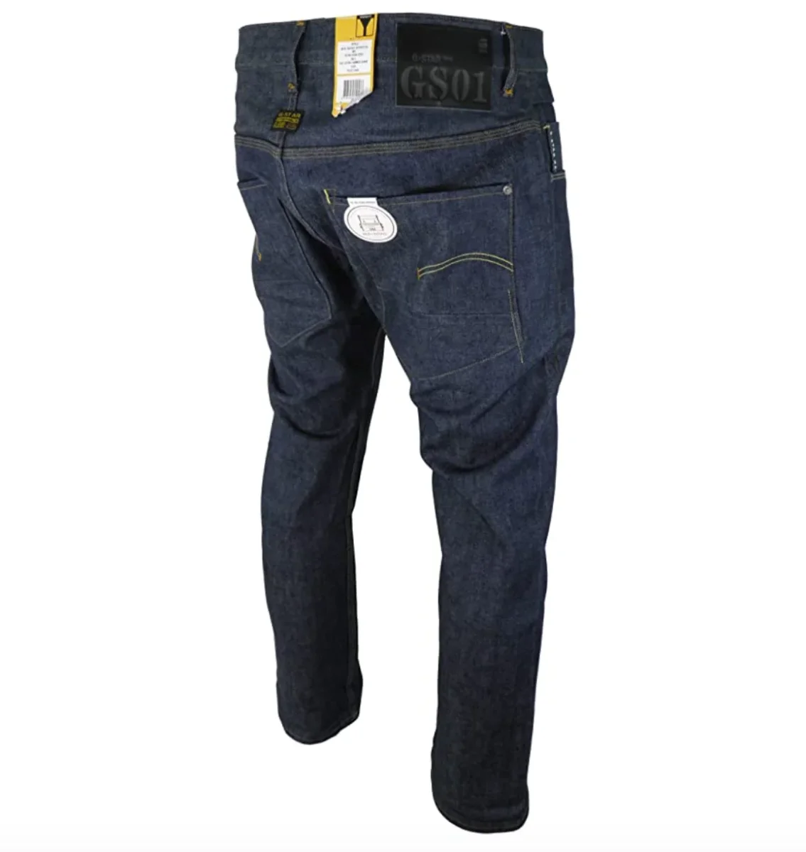 G-Star Selvedge New Radar Tapered Red Listing Hammer Denim Rigid Raw Jeans