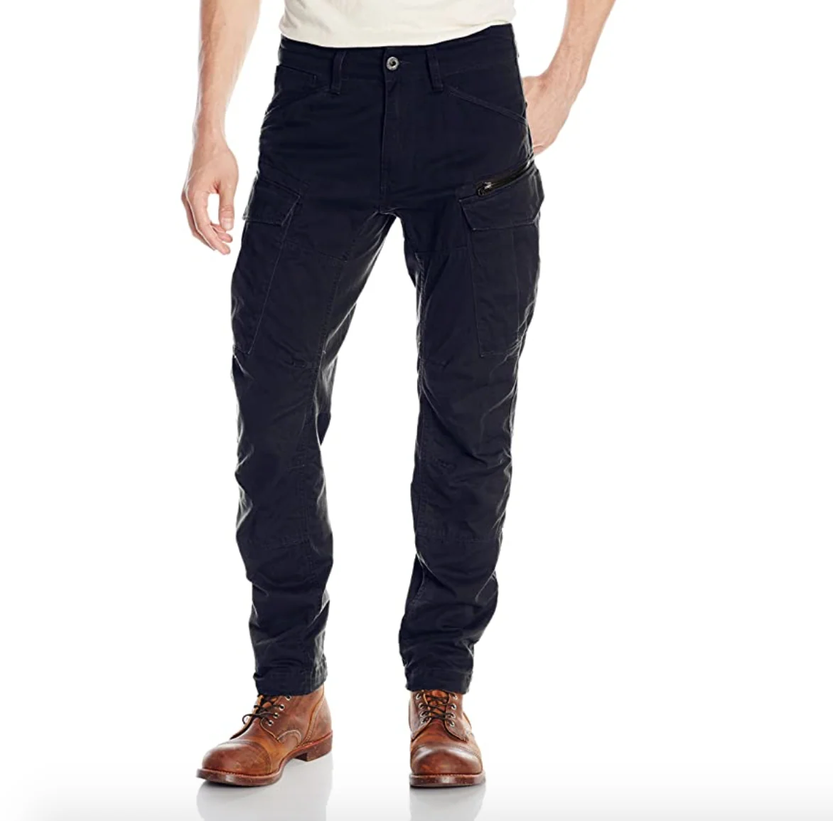 G-STAR Rovic Cargo 3D Zip Tapered Imperial Blue Trousers Pants - Imagen 2