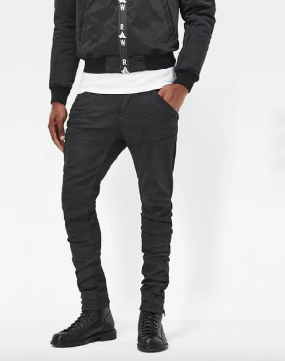 G-Star 5620 Afrojack 3D Slim Black Pintt Dark Aged Jeans - Imagen 2