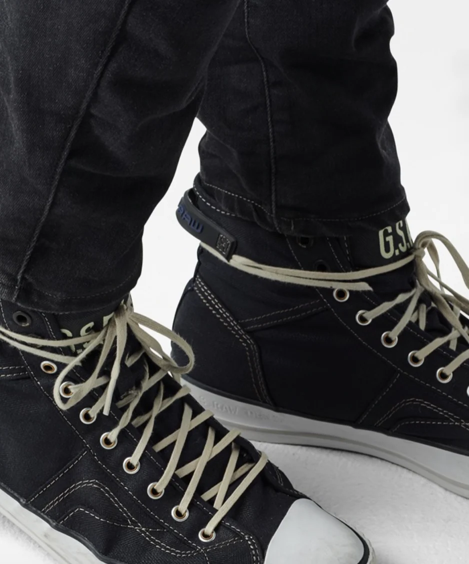 G-Star Type C 3D Super Slim Skinny Scaal Grey Dark Aged Restored 63 Jeans - Imagen 5