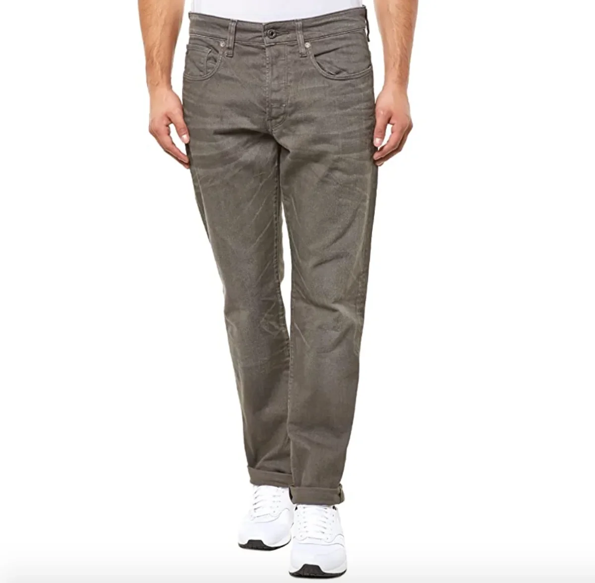 G-Star 3301 Tapered COJ Bull Stretch Twill GS Grey Jeans - Imagen 2