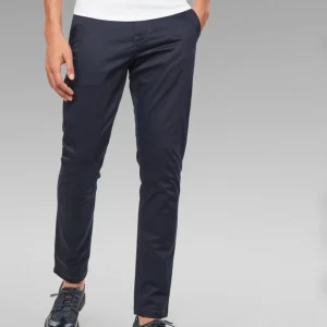 G-Star Correct Bronson Slim Chino Moor Blue Kansai Twill Trousers Pants