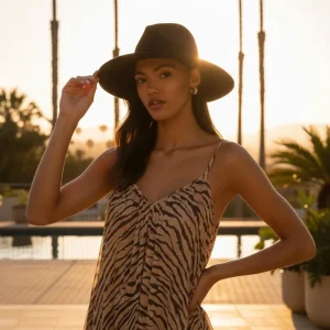 Lack Of Color Black The Grove Suede Band Trim Boho Hat