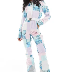 OOSC Patchwork Chic Ski Suit