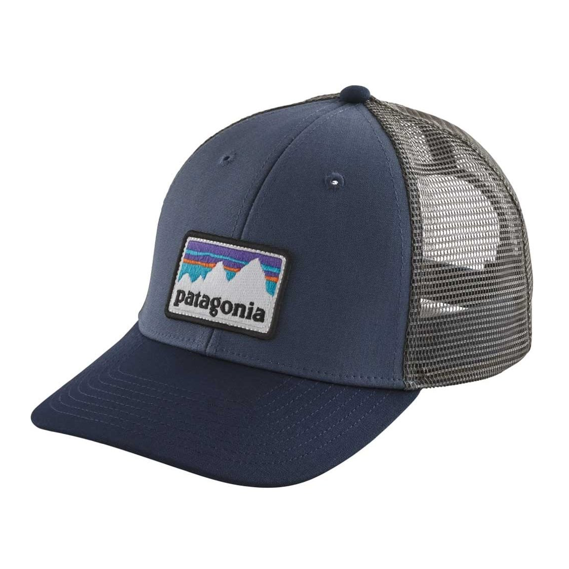Jockey Shop Sticker Patch Lopro Trucker Azul - Imagen 2