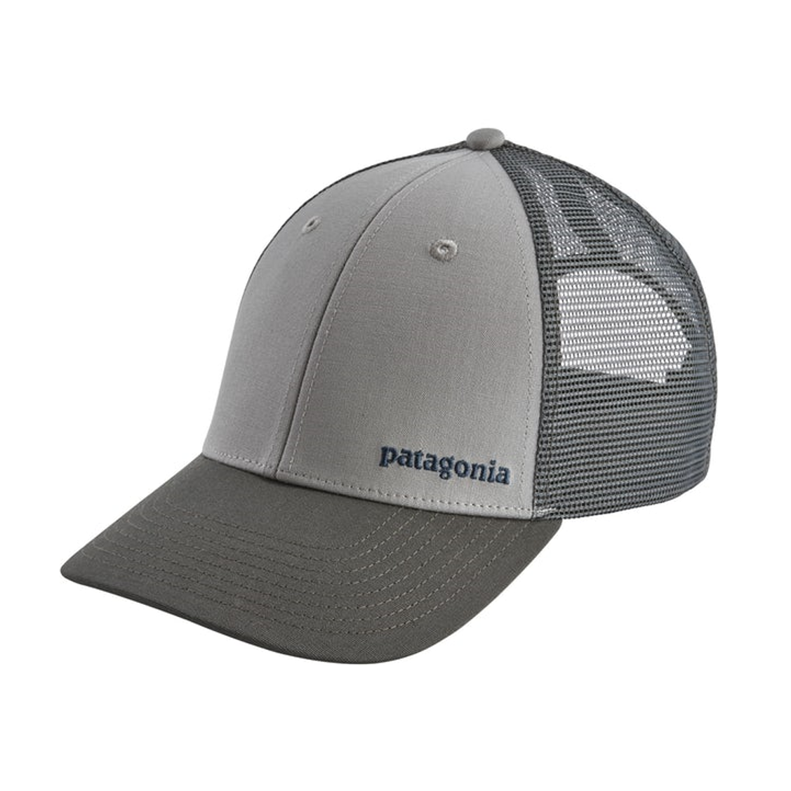 Jockey Small Text Logo LoPro Trucker Gris - Imagen 2