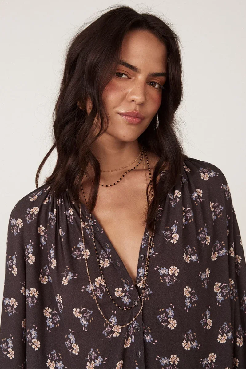 Spell and The Gypsy Rebel Spirit Blouse in Hyacinth - Imagen 4