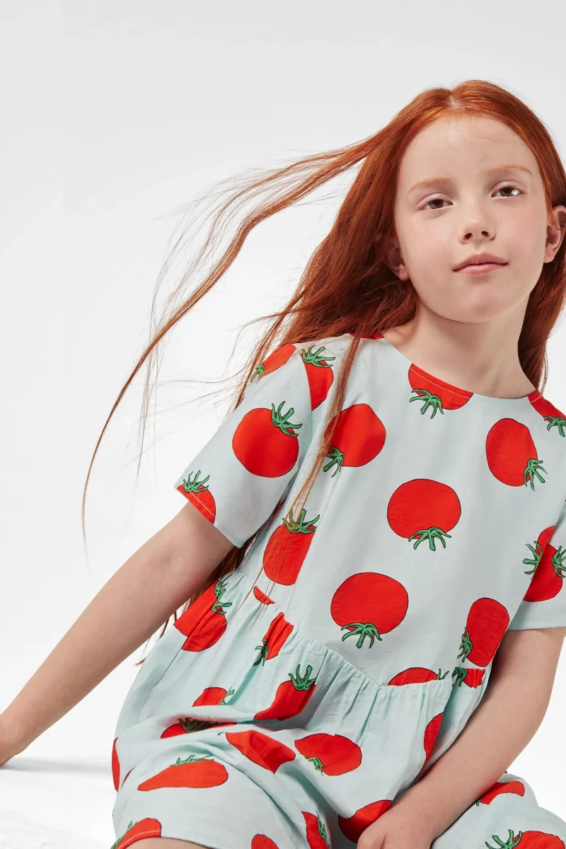 Vestido corto de niña | Revival: Tomate Collection - Imagen 4