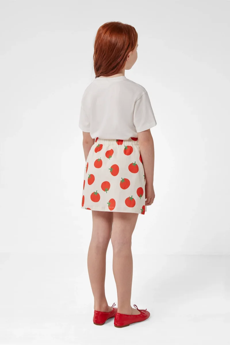 Falda corta de niña | Revival: Tomate Collection - Imagen 5
