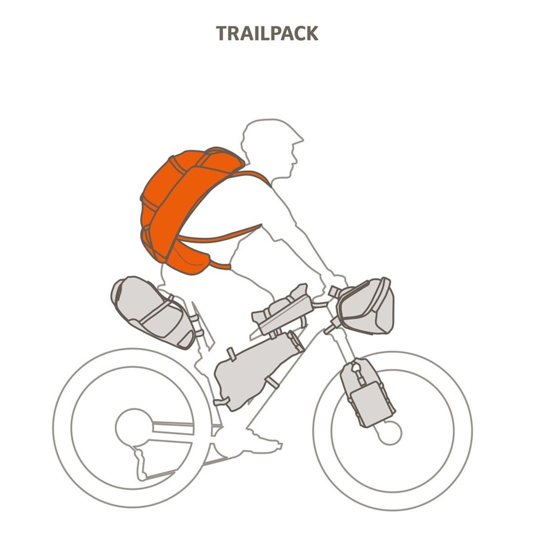 Mochila para Bicicleta TrailPack - Imagen 7