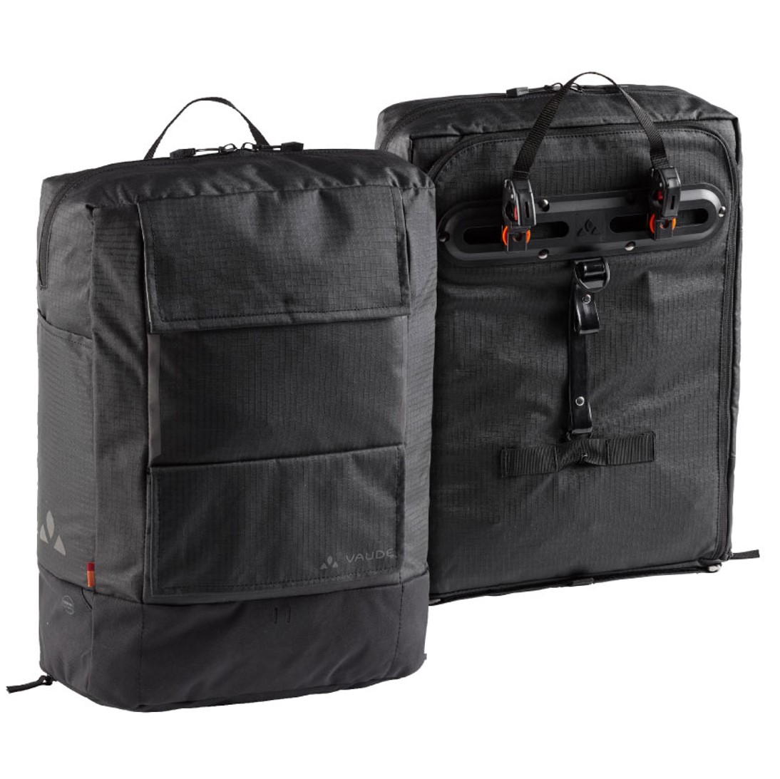 Alforja/Mochila Cyclist Pack Waxed 17 L Negra - Imagen 2