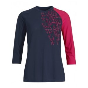 Polera Ciclismo Moab III Mujer Azul