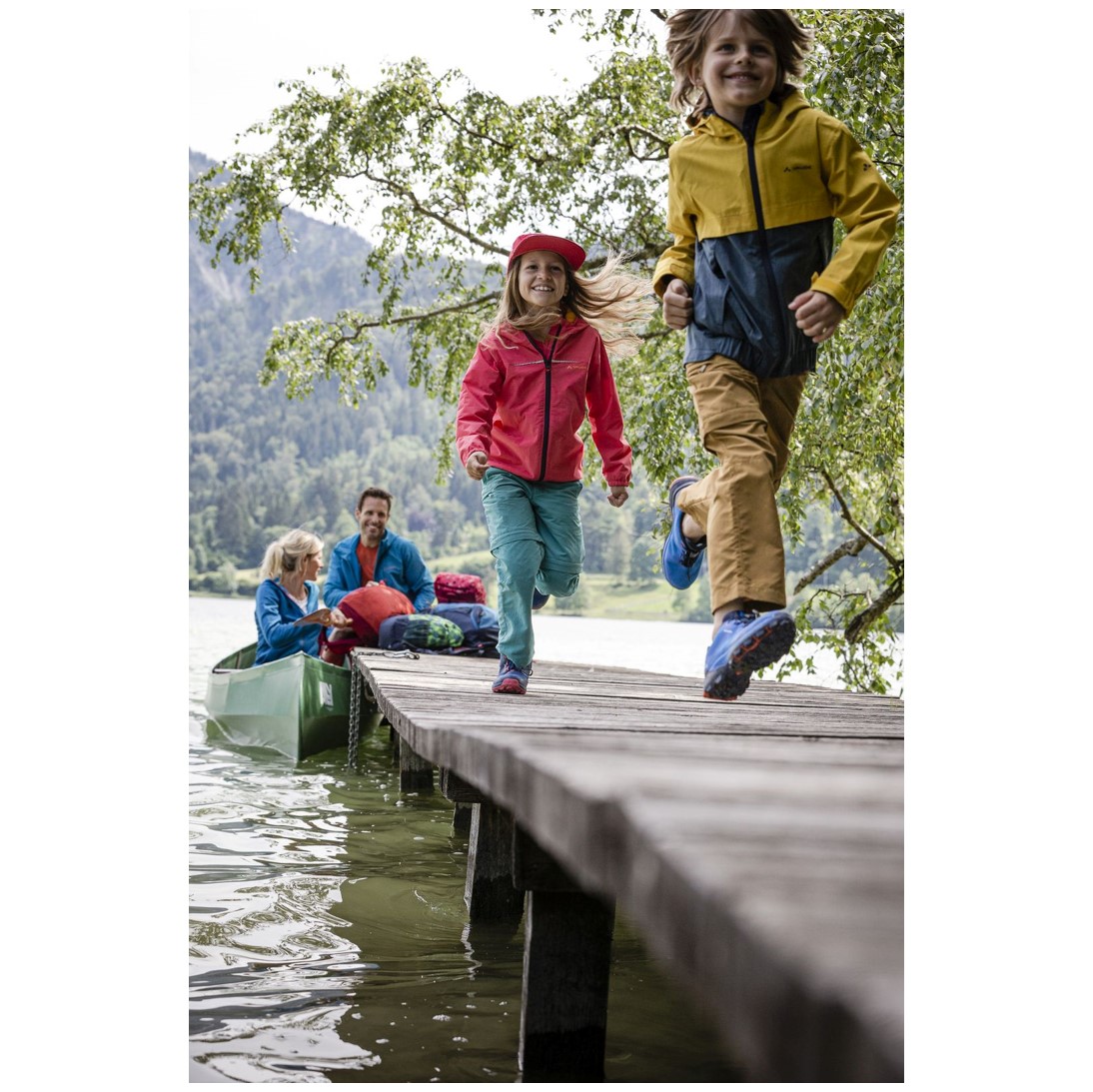 Chaqueta de Niños Cortavientos Impermeable Turaco II - Imagen 5