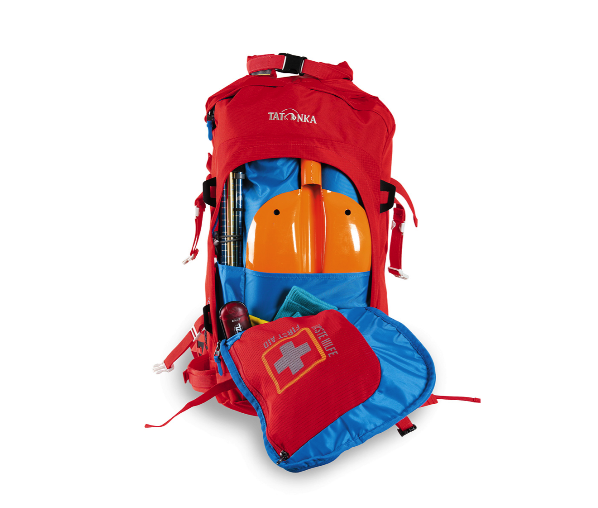 Mochila Backcountry Vert 35L Red - Imagen 4