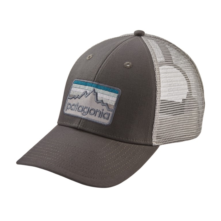 Jockey Line Logo Badge LoPro Trucker Gris