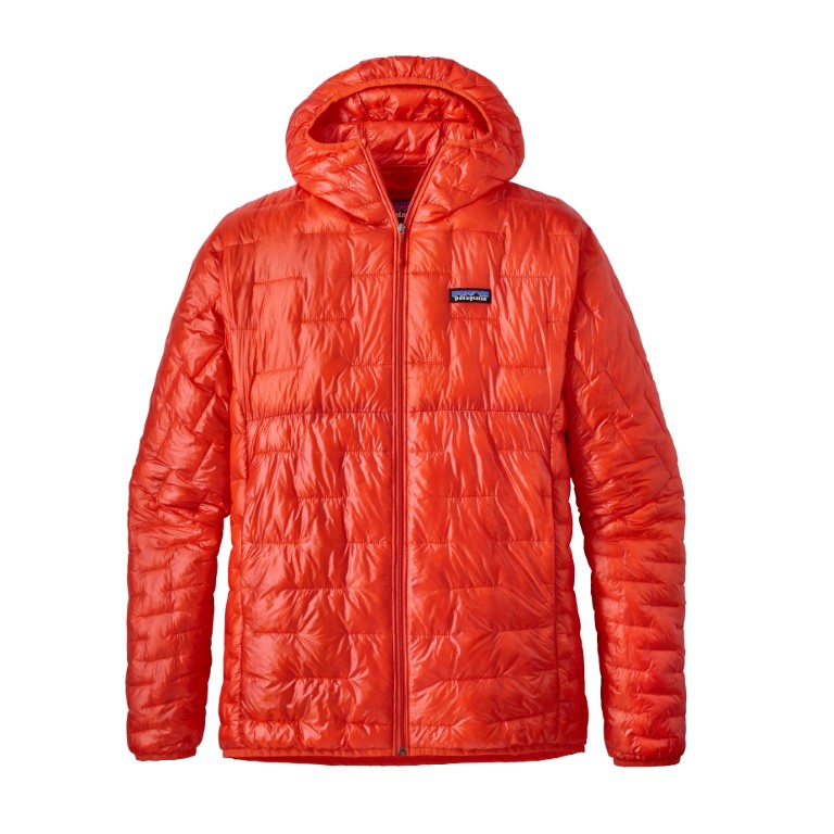 Parka Sintética Micro Puff Hoody Hombre Rojo - Imagen 2