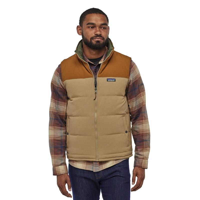 Parka Pluma Reversible Bivy Down Vest Hombre Verde - Imagen 4