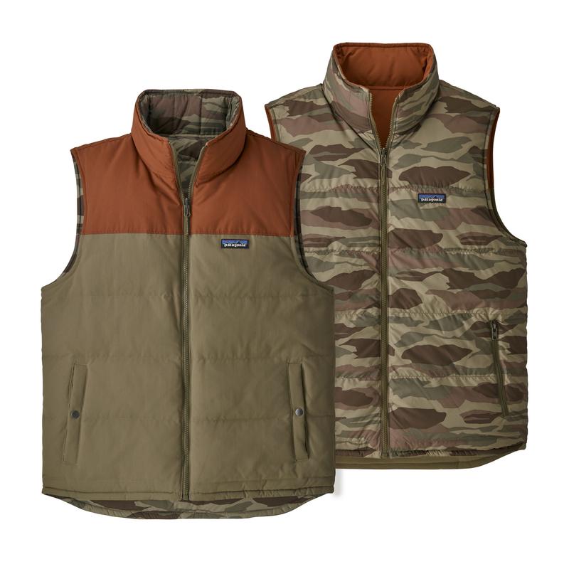 Parka Pluma Reversible Bivy Down Vest Hombre Verde - Imagen 2