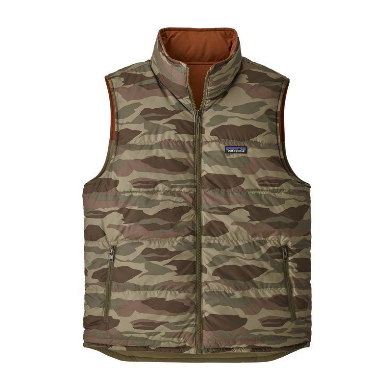 Parka Pluma Reversible Bivy Down Vest Hombre Verde - Imagen 3