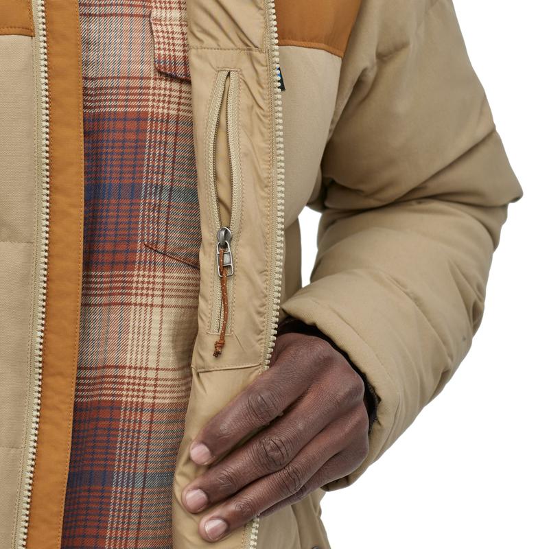 Parka Pluma Bivy Down Jacket Hombre Beige - Imagen 4