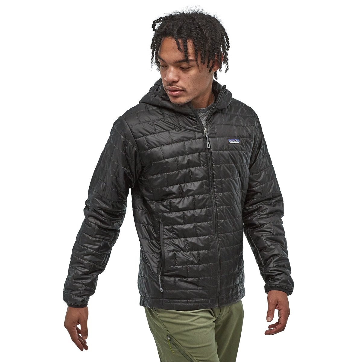 Parka Hombre Sintética Nano Puff Hoody Negro - Imagen 3