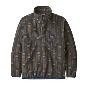 Polar Synchilla Snap-T Pullover Hombre Gris