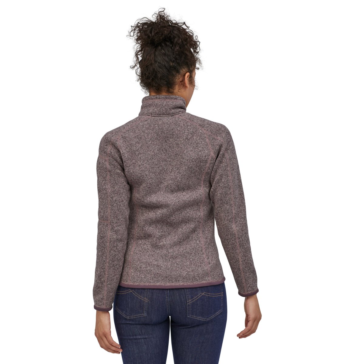 Polar Better Sweater Jacket Mujer Morado - Imagen 4