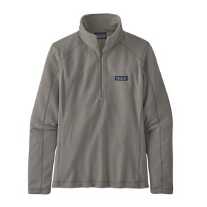Polar Micro D 1/4 Zip Mujer Gris