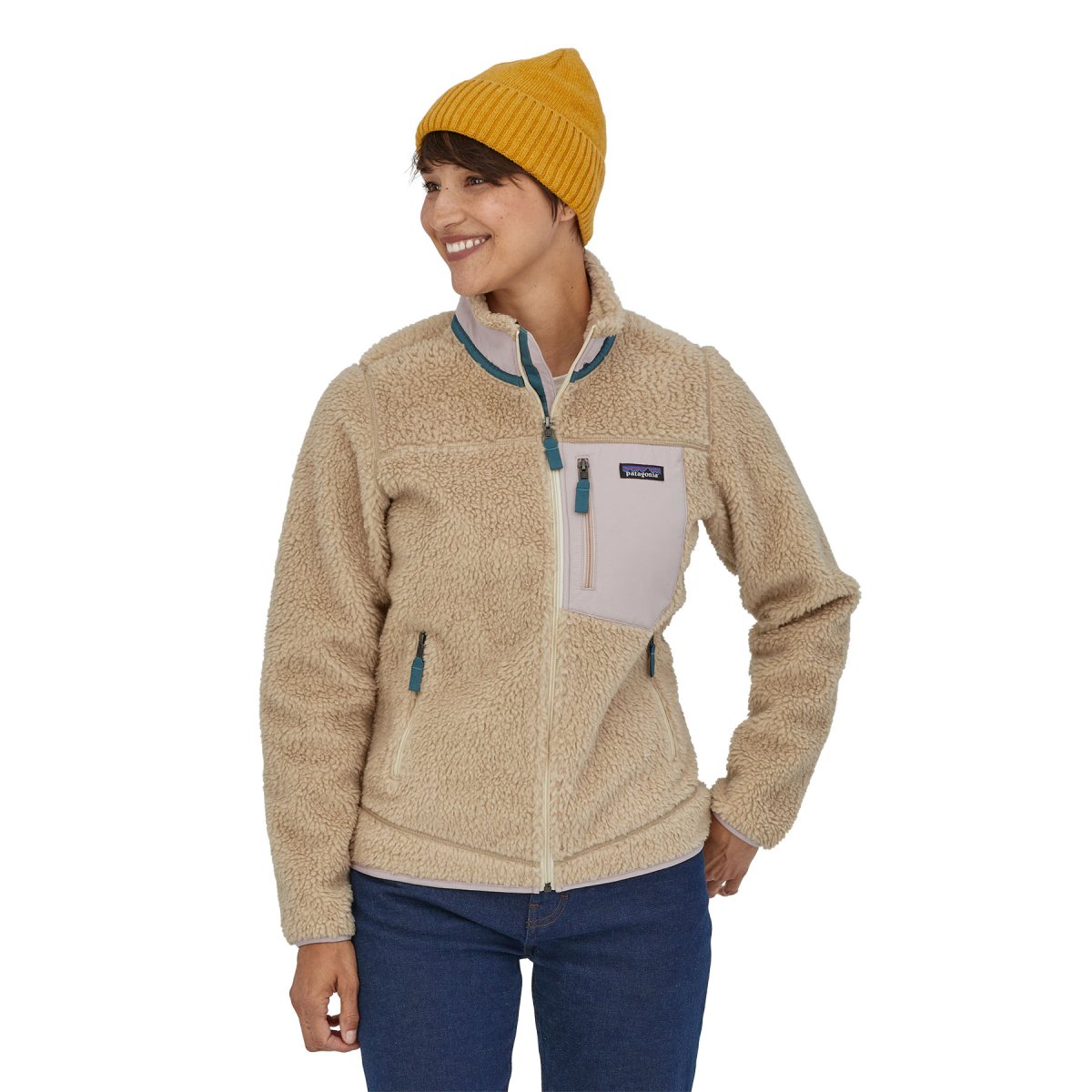 Polar Mujer Classic Retro-X Jacket Beige - Imagen 3