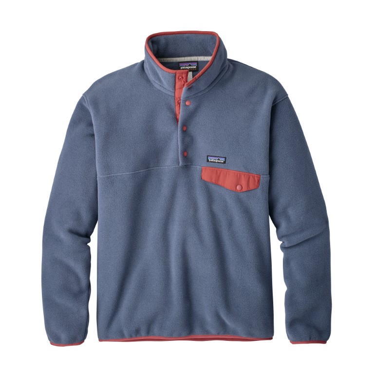 Polar LW Synchilla Snap-T Pullover Hombre Azul - Imagen 2