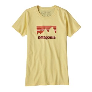 Polera Shop Sticker Cotton Mujer Amarillo