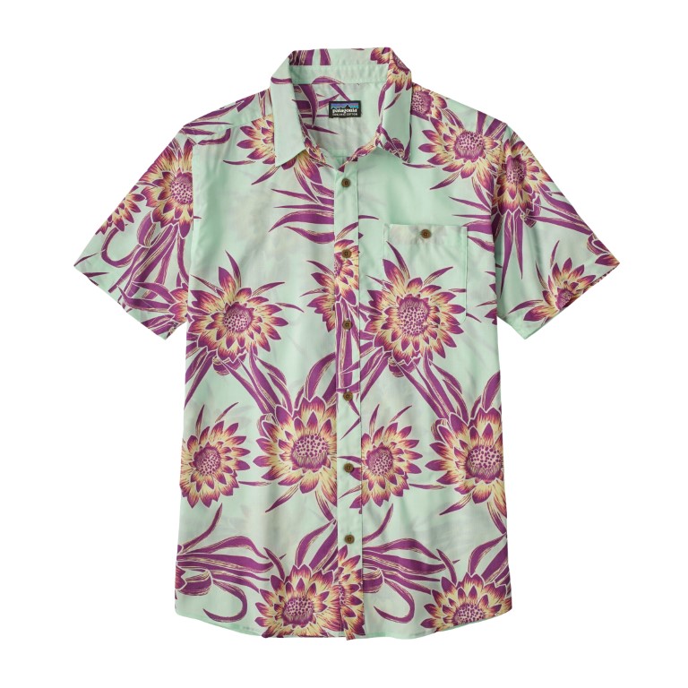 Camisa Manga Corta Go To Hombre Azul