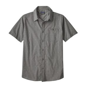 Camisa Manga Corta Go To Hombre Gris