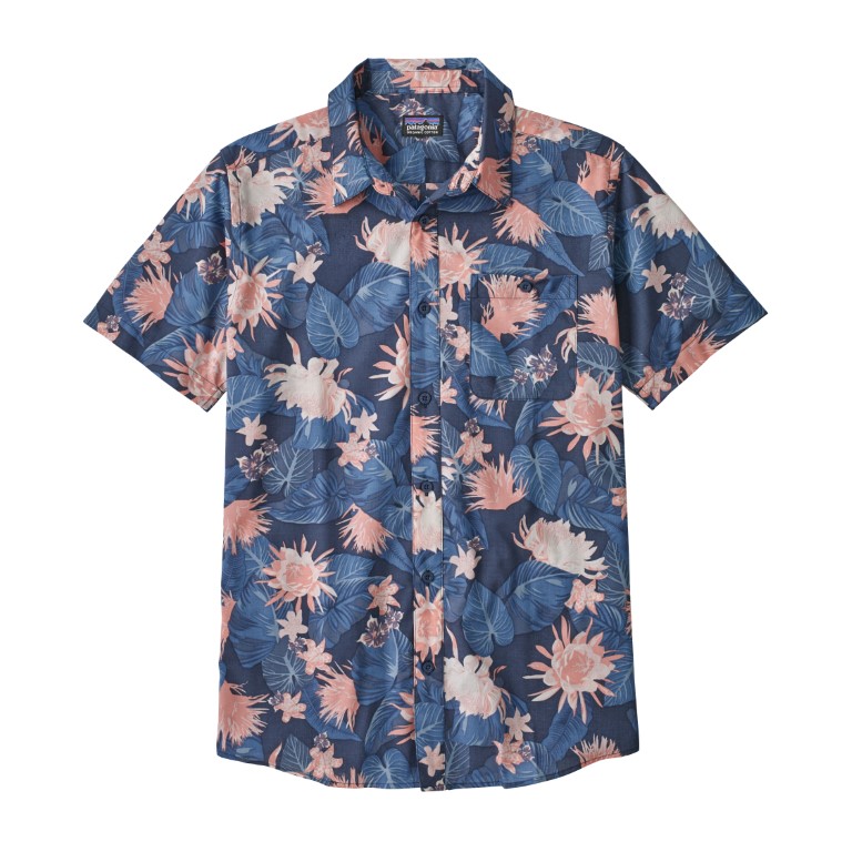 Camisa Manga Corta Go To Hombre Azul - Imagen 2